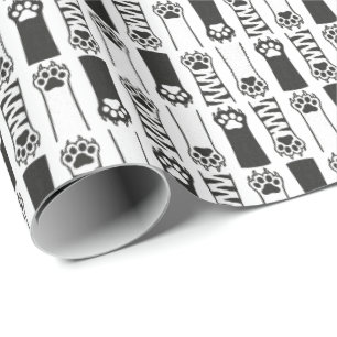 Papel De Regalo Rutas de gato