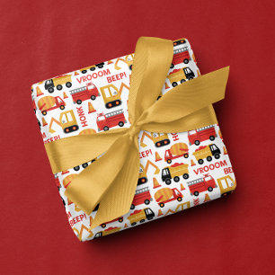 Papel De Regalo ¡Ruum Honk Beep! Camiones 