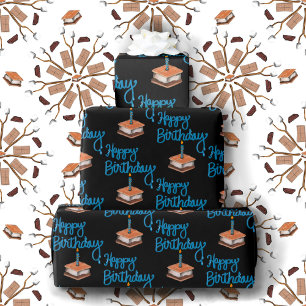Papel De Regalo S’mores Happy Birthday