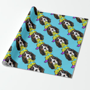 Papel De Regalo Sabueso Basset