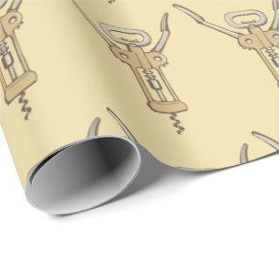 Papel De Regalo Sacacorchos