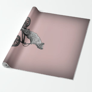 Papel De Regalo Safari de humor BMX