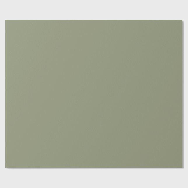 Papel De Regalo Sage (Superficie plana)