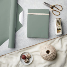 Papel De Regalo Sage Green