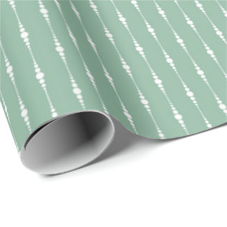 Papel De Regalo Sage Green Color Watercolor Pattern