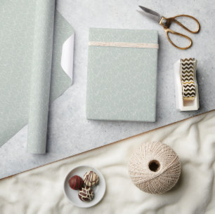 Papel De Regalo Sage Green Neutral Elegante Resumen Minimalista