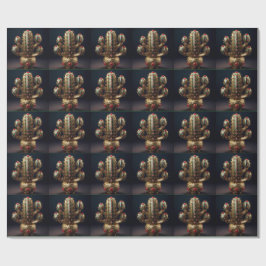 Papel De Regalo Saguaro con incrustaciones de rubí