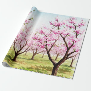 Papel De Regalo Sakura