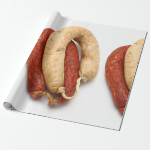 Papel De Regalo Salchichas típicas del portugués