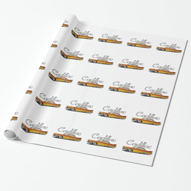 Papel De Regalo Salida del sol del personalizado del carrito (Desenrollado)