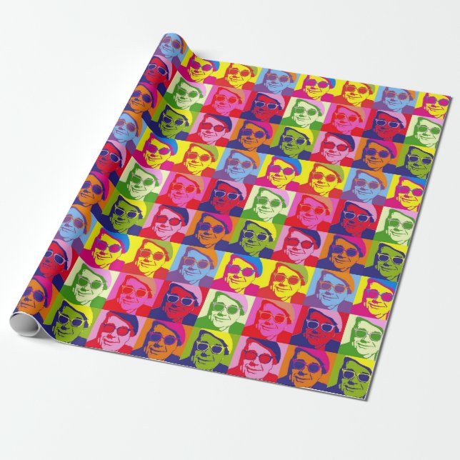 Papel De Regalo Salmond enojado (Desenrollado)