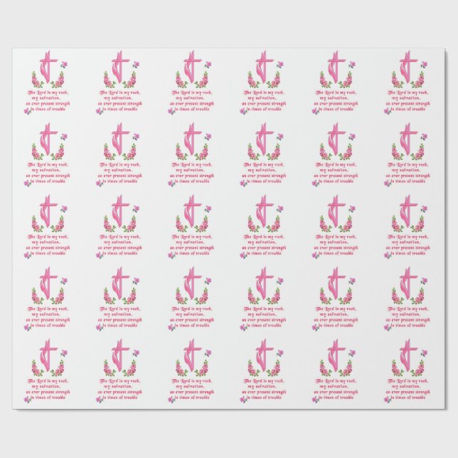 Papel De Regalo Salmos cristianos (Superficie plana)