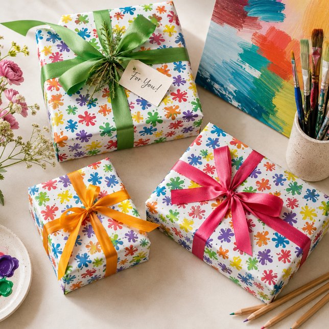 Papel De Regalo Salpicadura de pintura  (Subido por el creador)