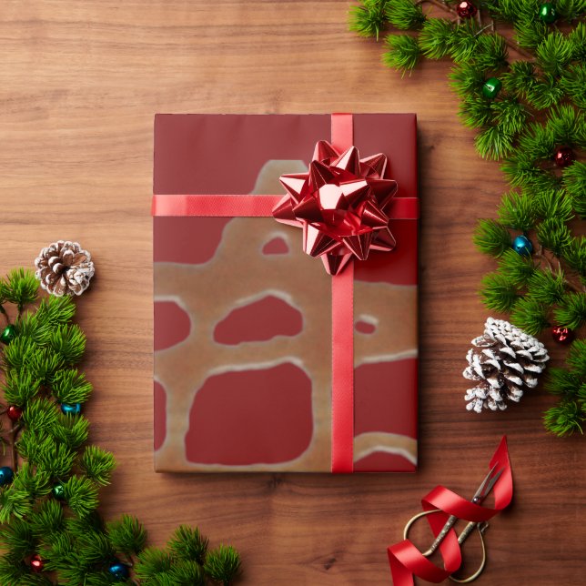 Papel De Regalo salsa de caramelo (Regalo de vacaciones)