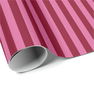 Papel De Regalo Salsa Flamingo Stripe Rosa