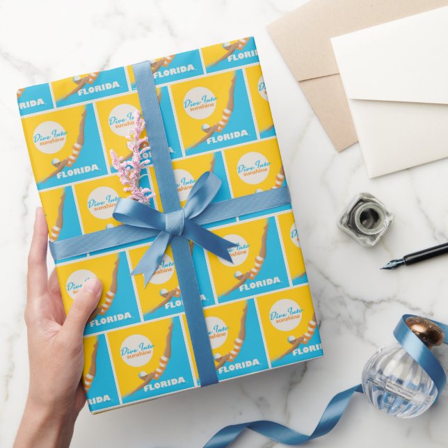 Papel De Regalo Salto al sol | Florida (Regalar)