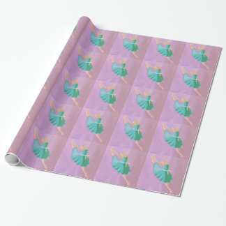 Papel De Regalo Salto azul de la danza