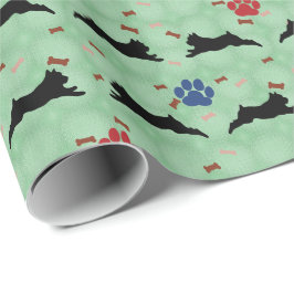 Papel De Regalo Salto de Schnauzer