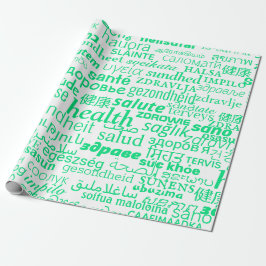 Papel De Regalo Salud - Internacional de varios idiomas - Ser salu
