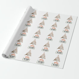 Papel De Regalo Saludo plegado