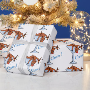 Papel De Regalo Saludos a los renos