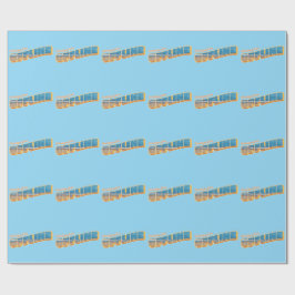 Papel De Regalo Saludos desde fuera