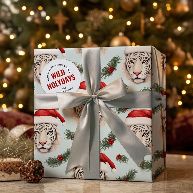 Papel De Regalo Salvajes festividades del Safari del Tigre (Subido por el creador)