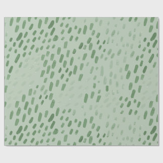 Papel De Regalo Salvia de Puntos Pintados