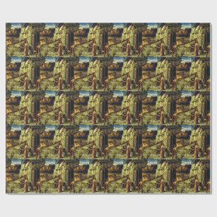 Papel De Regalo San Francisco en el desierto de Giovanni Bellini 