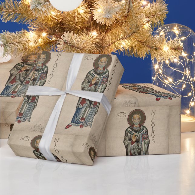 Papel De Regalo San Nick San Nicolás de Myra (Vacaciones)