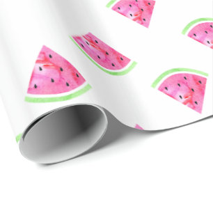 Papel De Regalo sandía acuarela