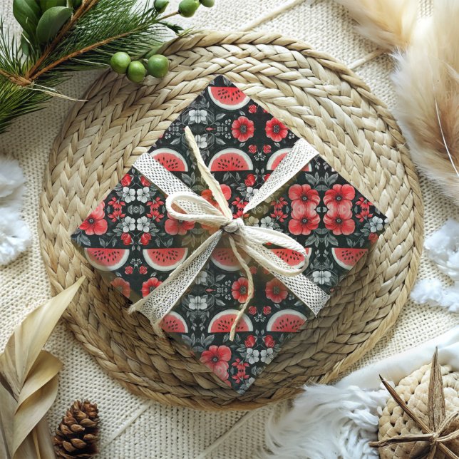 Papel De Regalo sandía de Palestina (Free Palestine Watermelon Wrapping Paper )