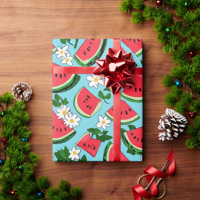 Papel De Regalo sandías (Regalo de vacaciones)