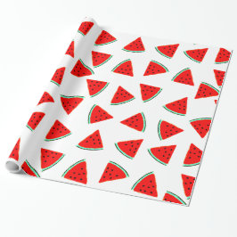 Papel De Regalo sandías triangulares