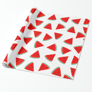 Papel De Regalo sandías triangulares