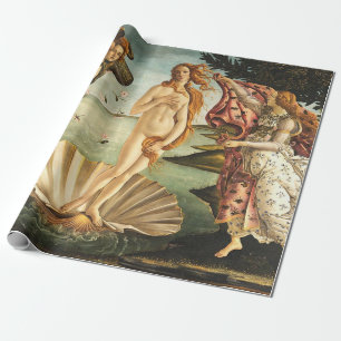 Papel De Regalo Sandro Botticelli Nacimiento De Venus