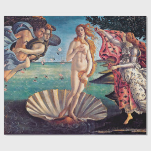 Papel De Regalo Sandro Botticelli - Nacimiento de Venus - Bella Ar