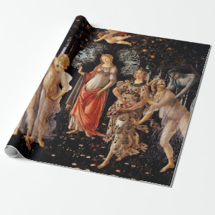 Papel De Regalo Sandro Botticelli Primavera Bella Artes