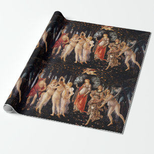 Papel De Regalo Sandro Botticelli Primavera Bella Artes