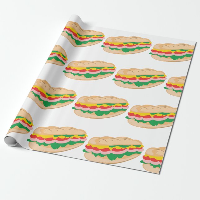Papel De Regalo Sándwich (Desenrollado)