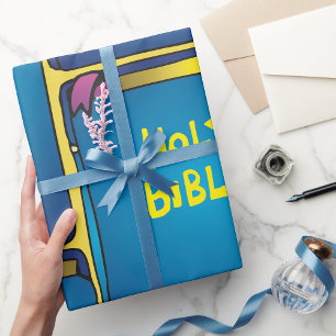 Papel De Regalo Santa Biblia