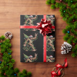 Papel De Regalo Santa Bigfoot Christmas Tree Xmas Light Sasquatch<br><div class="desc">Santa Bigfoot El árbol de navidad ilumina curiosamente Santa Bigfoot El árbol de navidad navideño se ilumina de manera divertida</div>