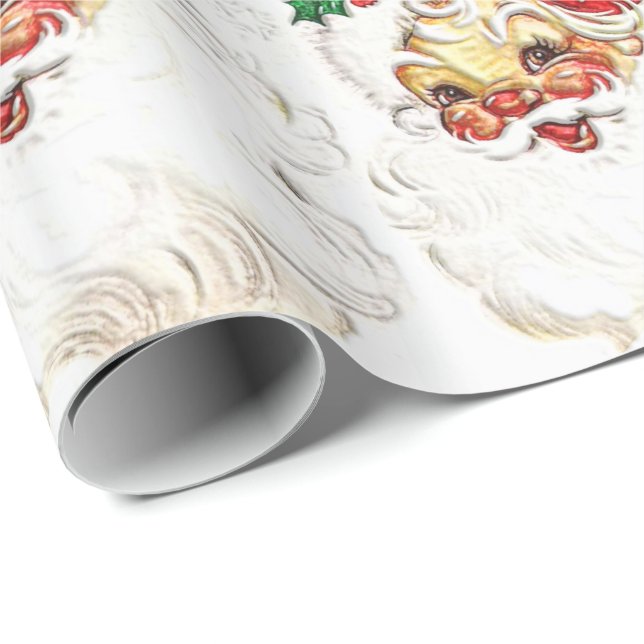 Papel De Regalo Santa Claus (Esquina del rollo)
