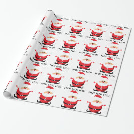 Papel De Regalo Santa Claus