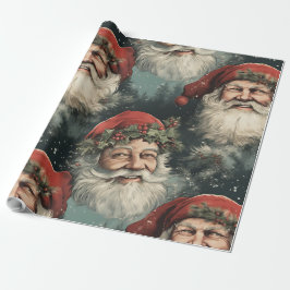 Papel De Regalo Santa Claus
