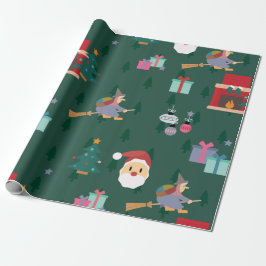 Papel De Regalo santa claus befana