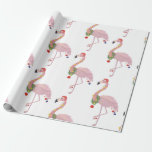 Papel De Regalo santa claus flamingo<br><div class="desc">"santa claus flamingo ", " flamingo christmas" , "flamingo xmas" , "ugly christmas", "ugly xmas",  flamingo,  flamingoes, "pink flamingo", "funny christmas", "funny xmas", "happy holidays flamingo", "santa flamingo"</div>
