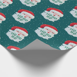 Papel De Regalo Santa Claus, pintado y bonito, y Ho Ho Ho Ho