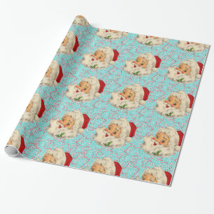 Papel De Regalo Santa con las hierbabuenas