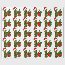 Papel De Regalo Santa Cthulhu